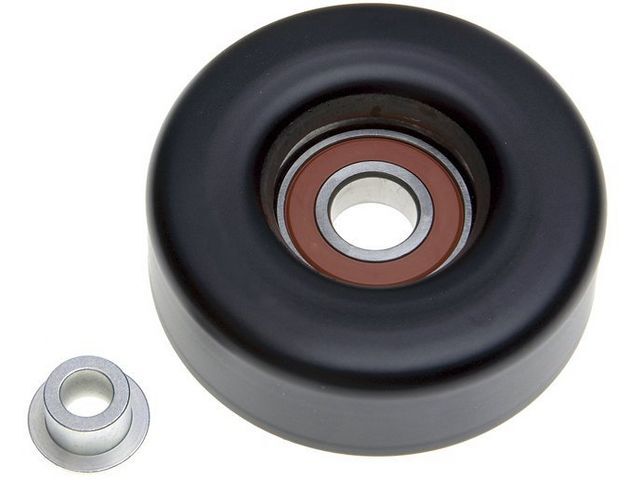 Smooth Pulley Accessory Belt Idler Pulley fits Jeep Comanche 1987-1992 78TVMZ