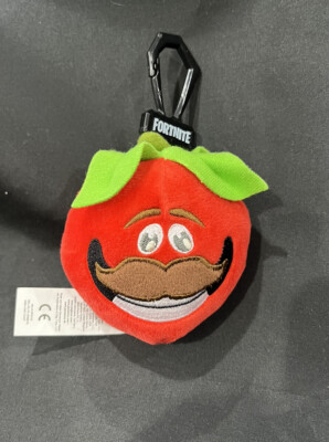Epic Games Fortnite Tomato Head Clip-On Plush Russ 2019 DD NWOT!