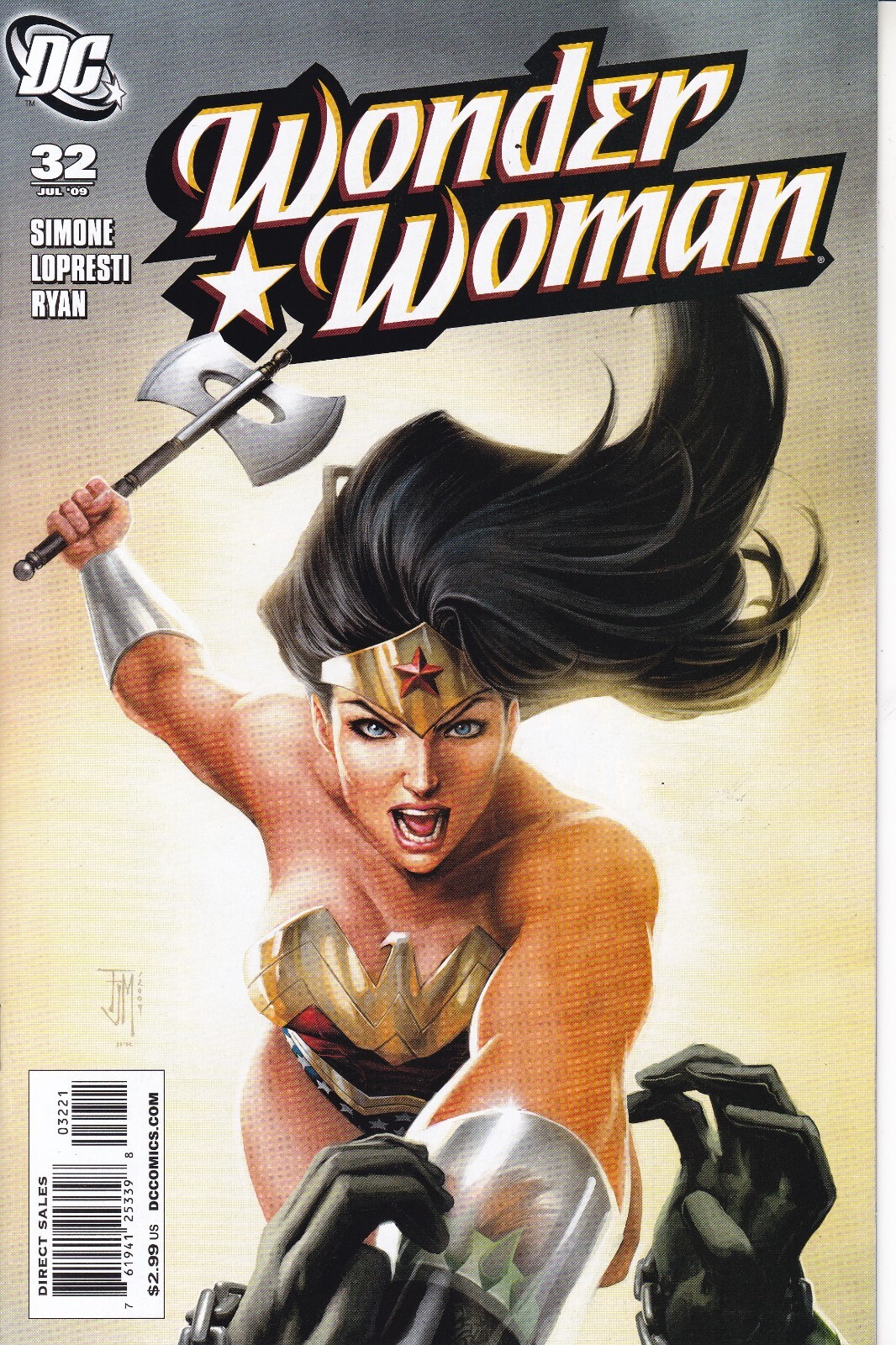 WONDER WOMAN (2007) #32 - Cover B - Back Issue
