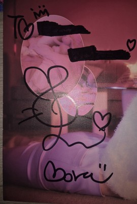 Cherry Bullet Cherry Rush Bora Fansign Signed Album Page