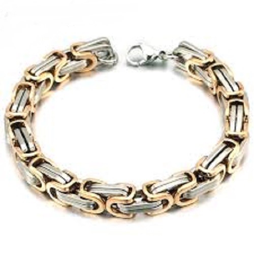 Byzantiner-Armband aus 925 Silber – rotvergoldet