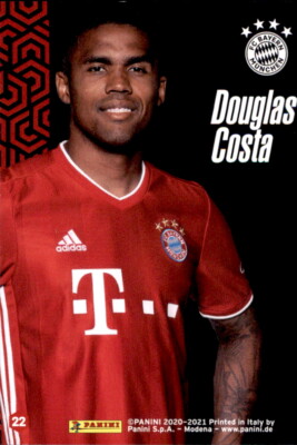 Panini FC Bayern München 2020/21 Hybrid - Karte 22 - Douglas Costa