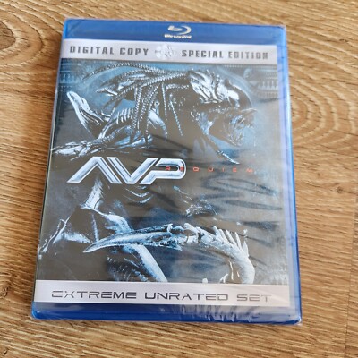 Aliens Vs. Predator - Requiem (Blu-ray Disc, 2009, 2-Disc Set) for