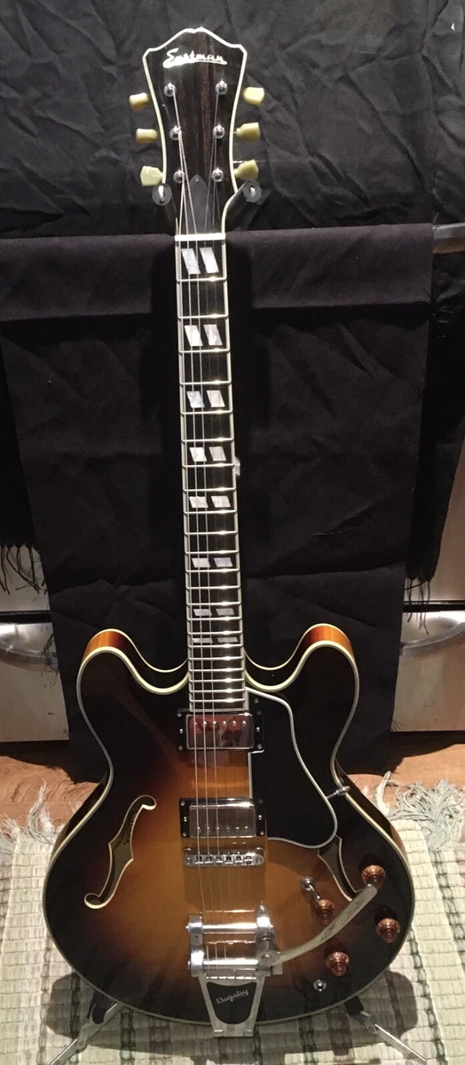 Eastman T486 SB Thinline Archtop 2010s Sunburst UPGRADED