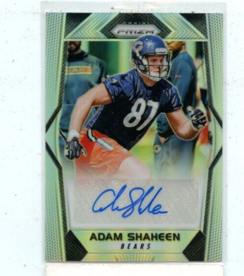 ADAM SHAHEEN 2017 Panini Prizm Silver Rookie Auto Autograph #RA-ASH Bears