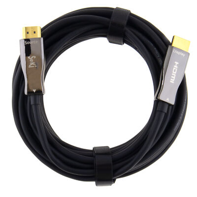 10m - 30m Optisches Glasfaser HDMI 2.0b Kabel UHD 2160p 4K@60Hz 4:4:4 HDCP 2.2