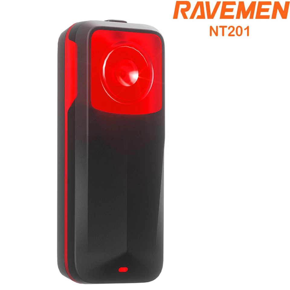 RAVEMEN NT201 Bike Radar Tail Light Smart Rear Light For Garmin Auto on-off New - Image 2 of 4