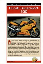 Karta informacyjna Ducati Supersport 900