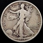 1918 D Walking Liberty Half Dollar!