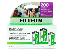 New Fujifilm Fuji 200 Color 35mm Film 3 Pack 36 Exposure EXP 2024