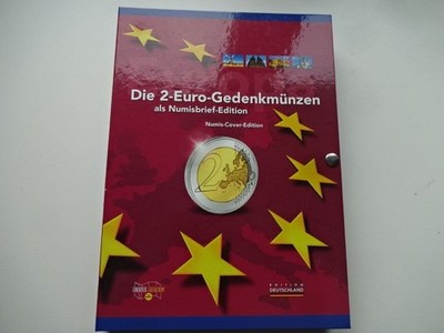 Ordner '' Die 2 Euro-Gedenkmünzen als Numisbrief-Edition ohne Münze