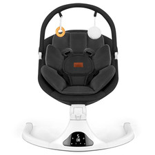 Baby Swing, Electric Infant Swing with Remote Control, 5 Speed Adjustable, Mach