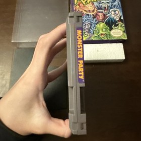 Monster Party (Nintendo NES) Tested - Authentic
