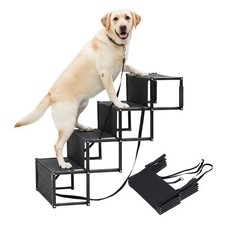 Hundetreppe Hunderampe Hundeleiter Einstiegshilfe Hundeeinstieg Auto klappbar