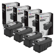 LD Compatible Dell 593-BBJX / DPV4T Black Toner Cartridge 4-Pack for E525w