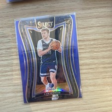 2024-25 Panini Select Cam Spencer Memphis Grizzlies Prizm Mezzanine #389 Rookie