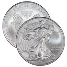 (1) 2009 US Silver Eagle Brilliant Uncirculated fresh from a sealed US Mint tube