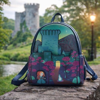 LOUNGEFLY Disney Pixar BRAVE Merida Glow-in-the-Dark Mini  display picture 3