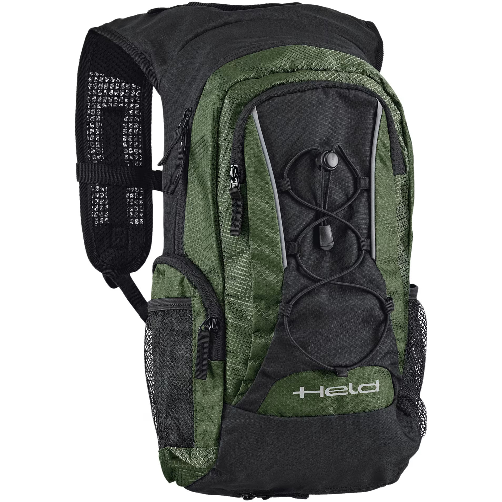 Held To Go 2 Motorcycle Motorbike Backpack - Military Green