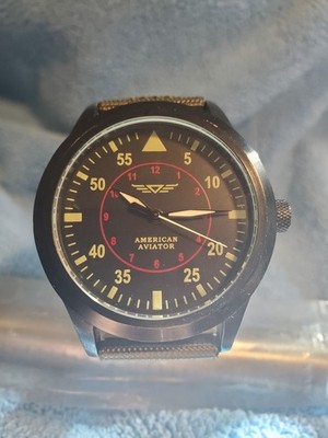 AMERICAN AVIATOR QUARTZ MEN'S FULL WORKING ALL ORIGINAL VINTAGE WATCH