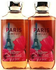 QTY 2 - Bath  Body Works PARIS AMOUR Body Wash Shower Gel 10oz