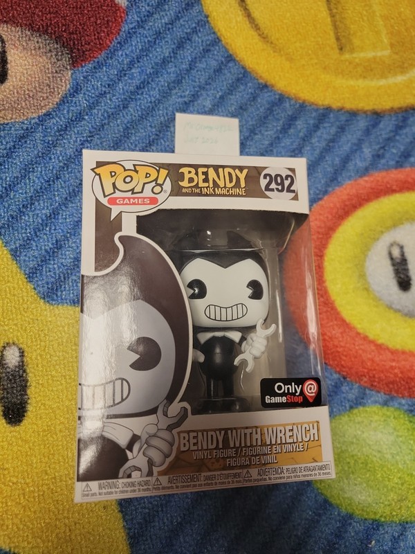 Funko Pop! Vinyl: Bendy and the Ink Machine - Bendy (w/ Wrench) #292