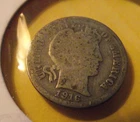 USA Barber Dime 1916-S
