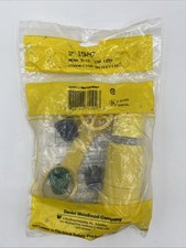 Molex Woodhead 15W47 Watertite Plug NEMA 5-15 Female 15A 125V Water Tight Sealed