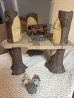 Star Wars 1983 Return Of The Jedi Ewok Village Playset W/ Elevator Throne