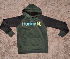 HURLEY Boys Size 8 Small Athletic Hoodie Shirt EUC