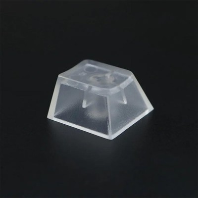 OEM Profile Blank Keycaps ABS Frosted Transparent Translucent 1U R4 Keycap fo...