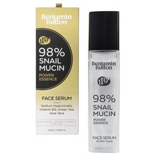 Benjamin Button Advanced 98% Snail Mucin Face Serum Moisturise Reguvinate 100ml