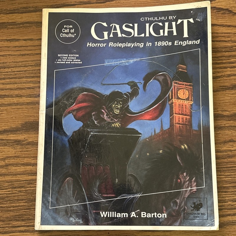 Cthulhu By Gaslight - Call of Cthulhu 1890s - Chaosium RPG #3303