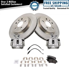 Rear Brake Pad & Rotor Kit Ceramic Fits Chevrolet