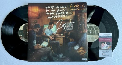 #ad #ad LOGIC SIGNED AUTOGRAPHED quot;UNDER PRESSUREquot; VINYL ALBUM LP JSA COA W HAND LYRIC $499.99