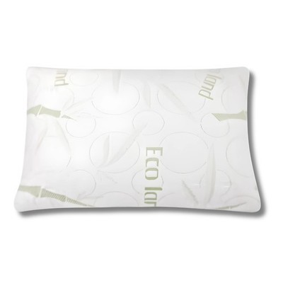 3 PACK STANDARD QUEEN Dual Zone memory foam Bed Pillow + Bamboo External cover