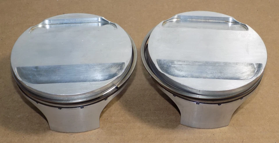 Juego de pistones con anillos, pasadores de muñeca Ducati 998 998S 999 996R Monster S4RS 12220642A Foto 2 de 3