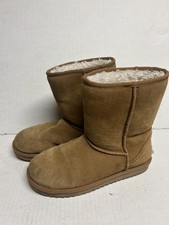 Koolaburra by UGG Girls Koola Short Boot Size 8 Chestnut