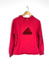 Vintage Adidas Coral Red  Sweatshirt, Size M