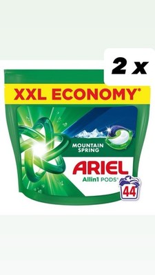Ariel all in 1 XXL Economy 44pods stück x 2 pack 88 Stück insgesamt Aktion Sale