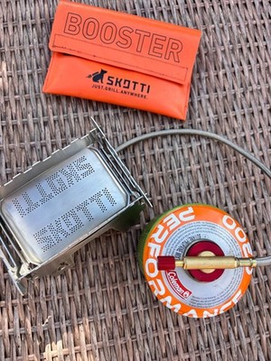 Tragbarer Campingkocher/Jet Boil/Sketti Booster - Weltweit kompakteste