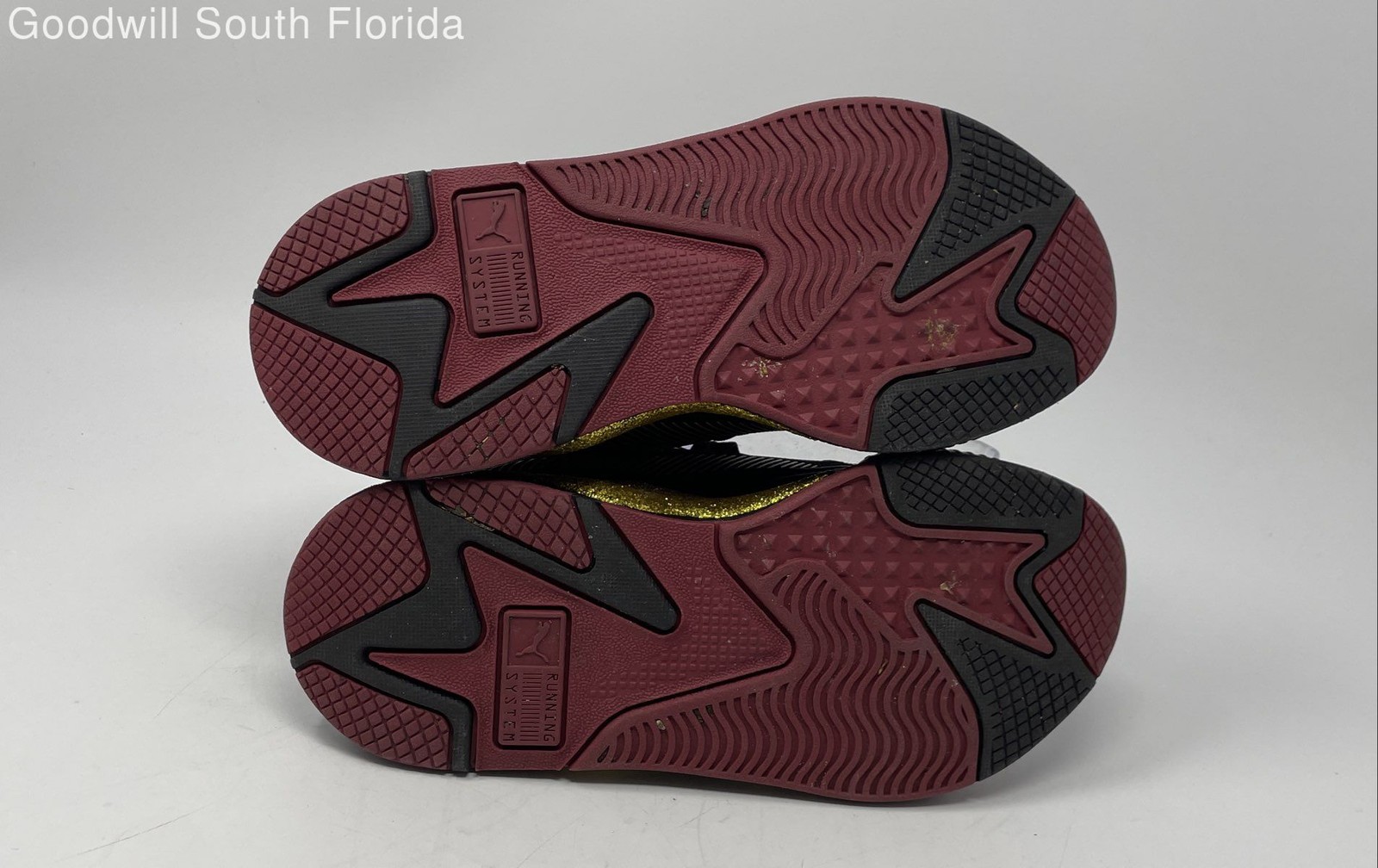 Puma Womens RS-X Glitz 385088-01 Black Red Lace-Up Running Shoes Size 7 thumbnail 5