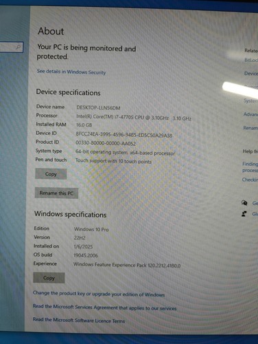 Tiuchwo 32 inch Interactive Touchscreen 16:9 1080P Monitor w/ Internal Win10 PC - Picture 2 of 11
