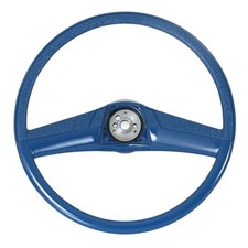 Brothers Trucks Steering Wheel - Custom Diameter - 15-inch - Blue Brothers Trucks Steering Wheel - Custom Diameter - 15-inch - Blue