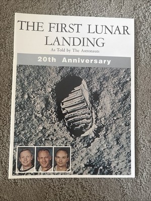 1970 NASA Apollo 11 The First Lunar Landing As Told by The Astronauts - 24 pages