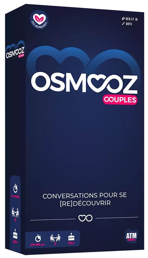 Jeu de société pour les couples Osmooz afin de raviver la flamme et la complicité