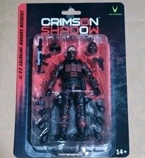 VALAVERSE ACTION FORCE 1 12 CRIMSON SHADOW INFANTRY FIGURE COMPLETE