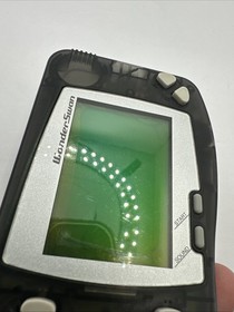 WonderSwan Clear Black Console Screen Damage Works Still