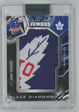 2022-23 Upper Deck Black Diamond Team Logo Jumbos John Tavares #TL-JT Toronto