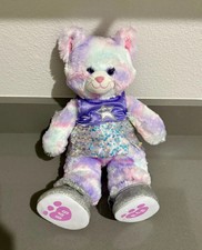 Build A Bear Plush Kitty Cat Pastel Tie Dye 1...